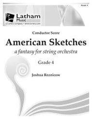 American Sketches Orchestra Scores/Parts sheet music cover Thumbnail